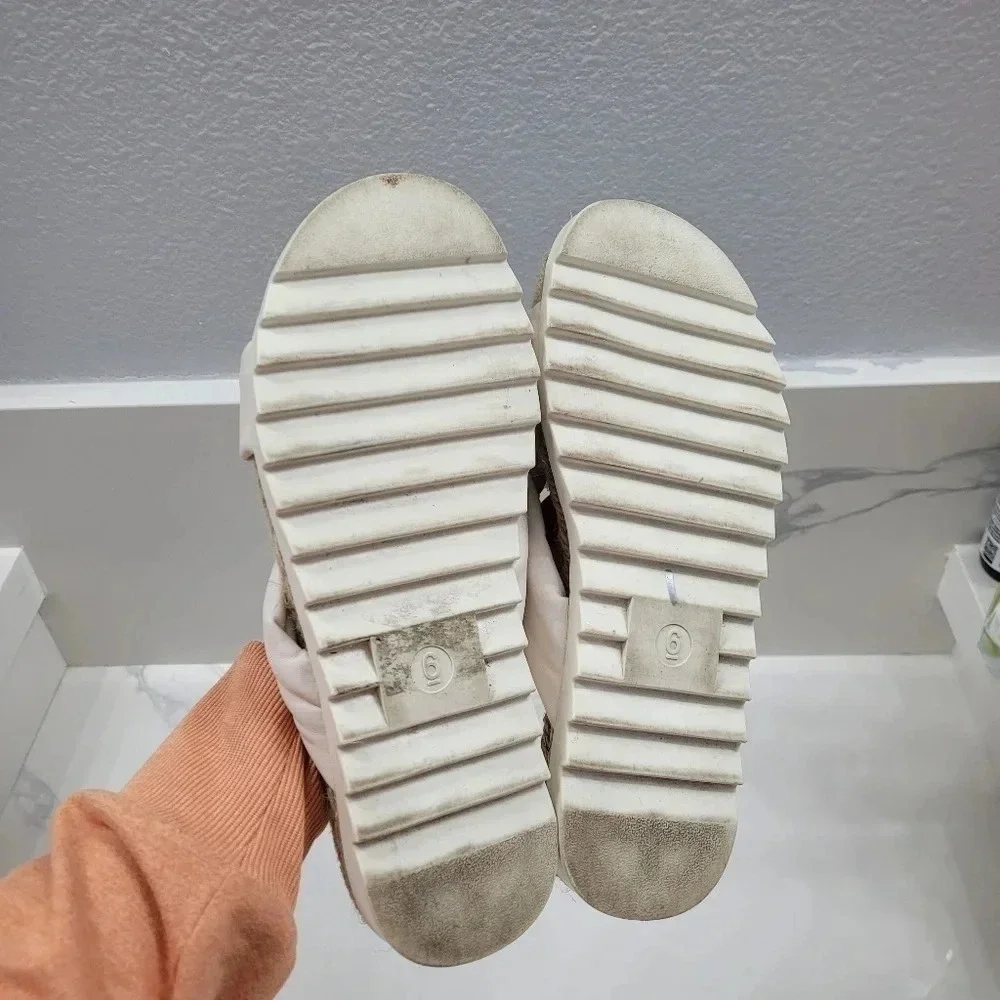 Universal Thread Off White Dena Knotted Espadrille